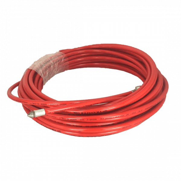 Flexible R8 avec buse + 1/4 F Lg 10 m pression - 345 bars