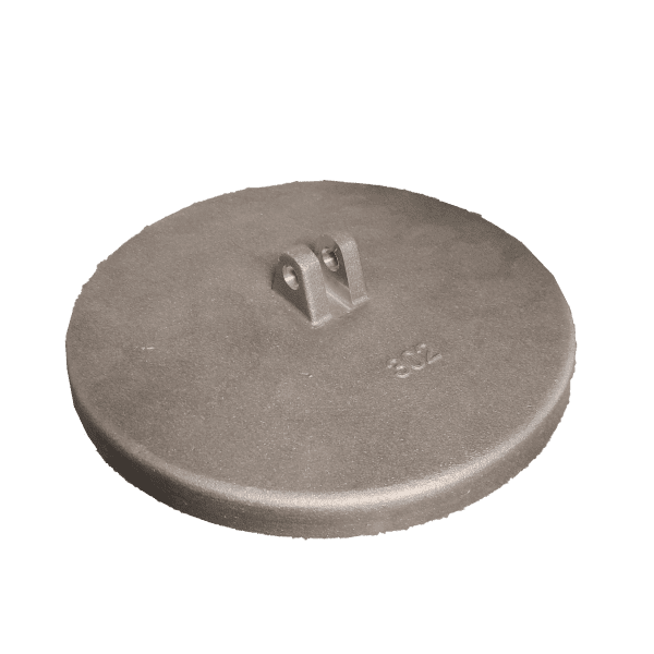 Couvercle de filtre alu - 0907