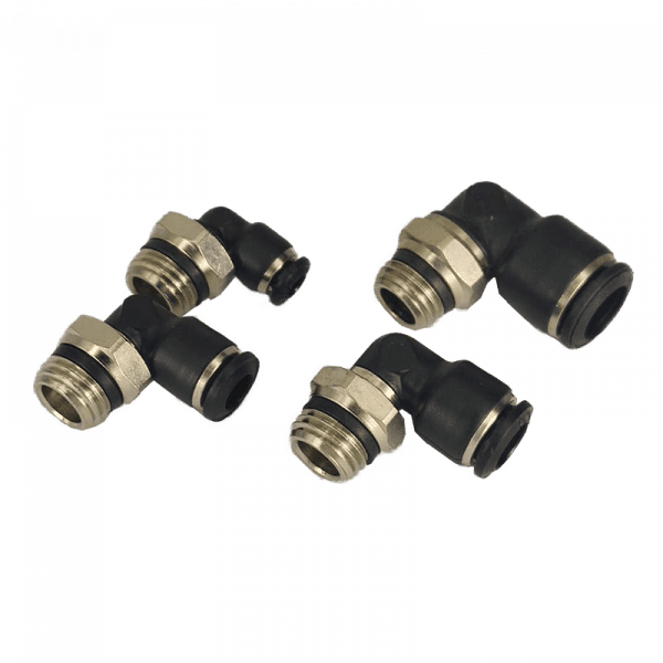 Raccord equerre orientable M 1/4' diam 4 - 551114-1/4